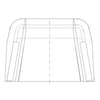 TBB 46025320 BACK PAD FOAM ASM 45
