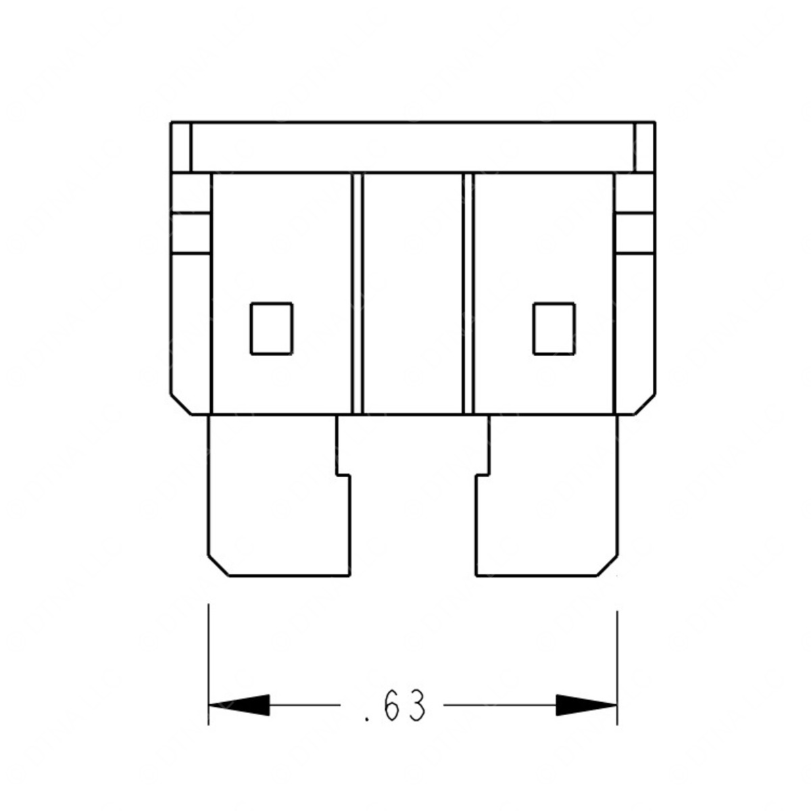 TBB 52000517 FUSE - 30 AMP, AUTOFUS