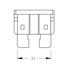 TBB 52000517 FUSE - 30 AMP, AUTOFUS