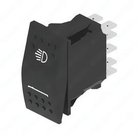 TBB 52003106 SWITCH - ROCKER, WARNI