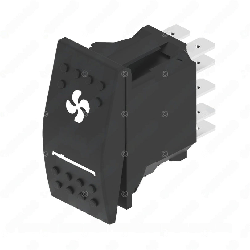 TBB 52003133 SWITCH - ROCKER, FAN2