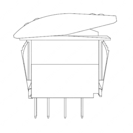 TBB 52003136 SWITCH - ROCKER, DEF/