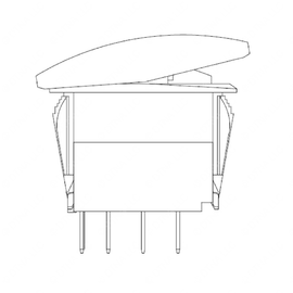 TBB 52003192 SWITCH - ROCKER, LEFT