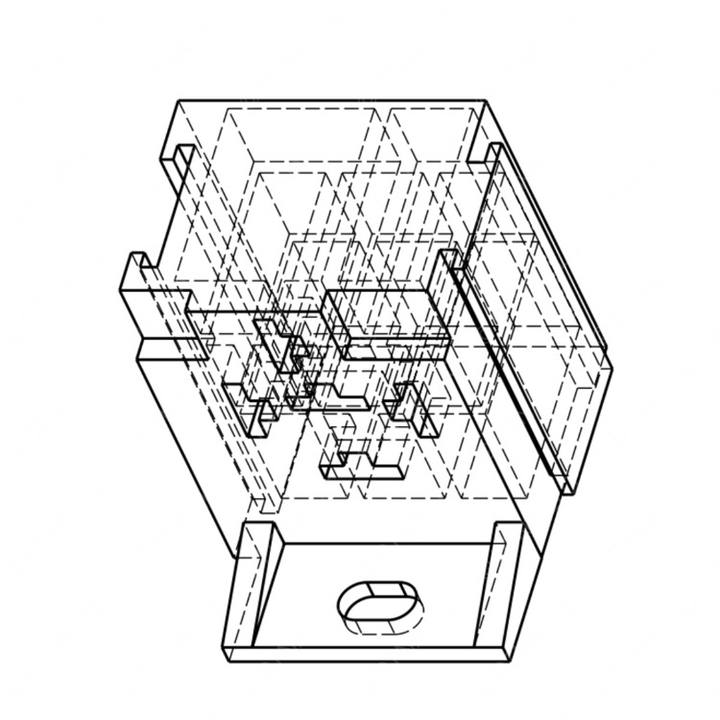 TBB 52003438 RELAY BASE, MINI FIVE