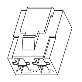 TBB 52003877 CONNECTOR FASTON 4P