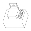 TBB 52004517 BACK UP SIGN FLASHER MODULE