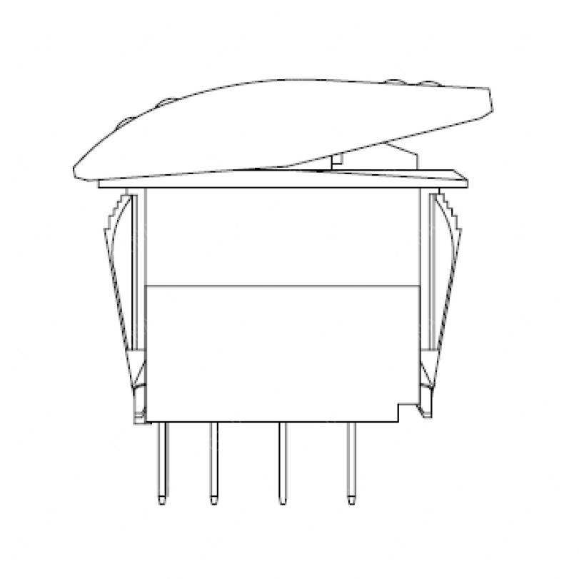 TBB 52005582 SWITCH -HTR ROCKER