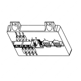 TBB 52006319 LIGHT MONITOR, W/REMOTE, 16 LIGHT EXT
