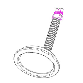 TBB 52007346 STOP/TAIL LIGHT ASY 4In. RED LED W/ CONN