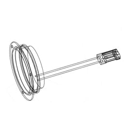 TBB 52007459 LAMP, WHITE 4 ROUND LED, W/SECURITY