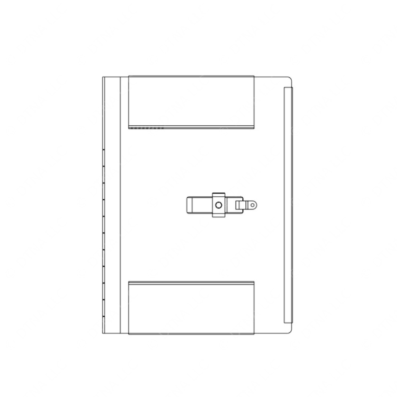 TBB 54001736 DOOR - BATT BOX W/LOCK