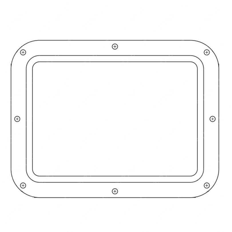 TBB 54001939 INSERT-FUEL DOOR,FIB