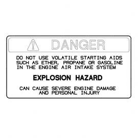 TBB 54002060 LABEL WARNING VOLITI