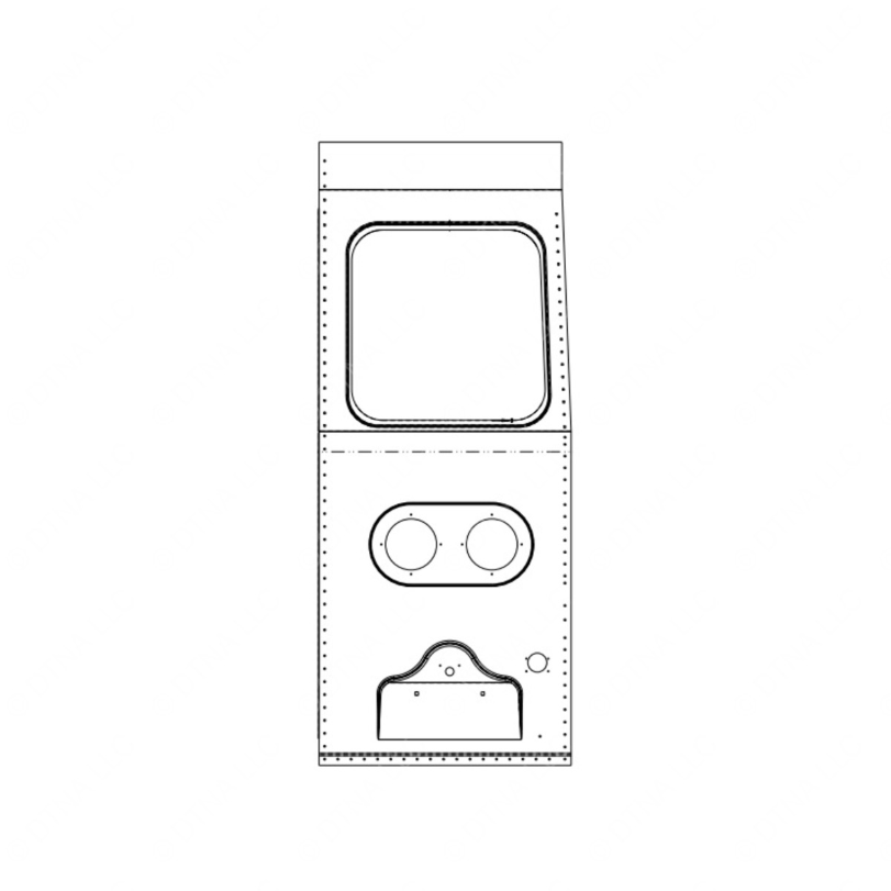TBB 55000830 PANEL - EXTR RS RR END