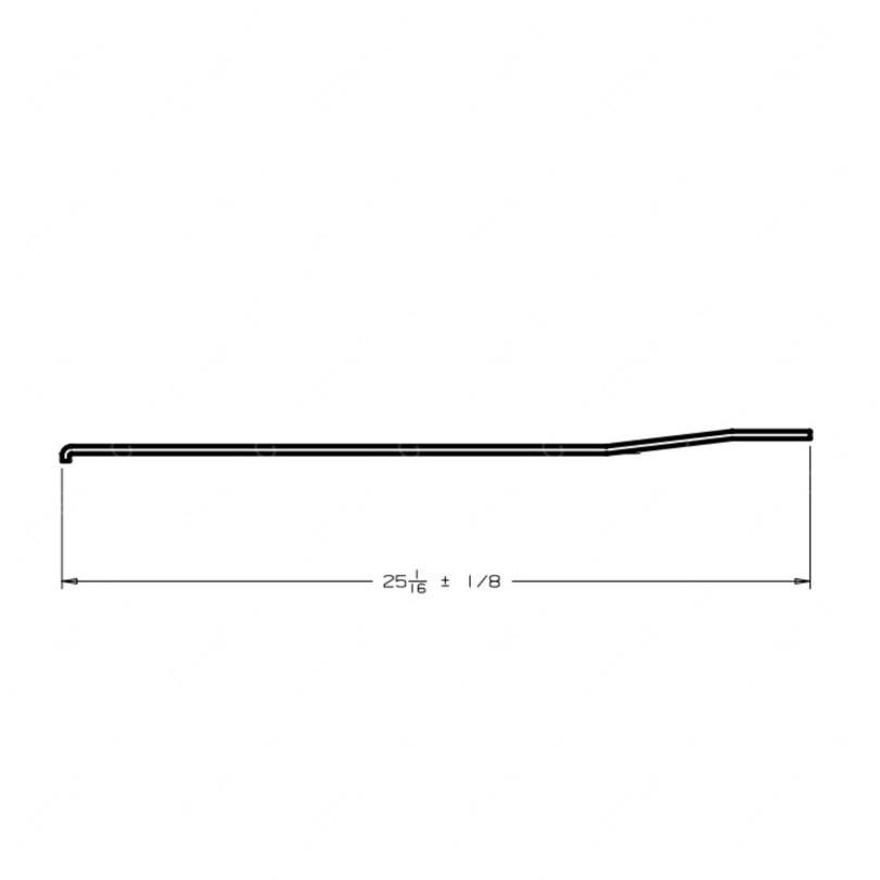 TBB 55001192 RODS - LOCK RR ESCAPE