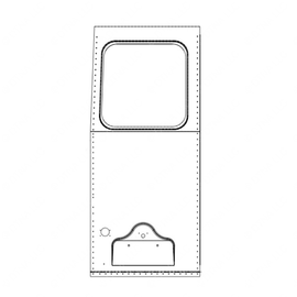 TBB 55002595 PANEL - RR 60 LS W/O