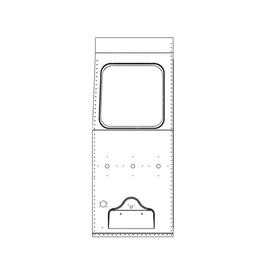 TBB 55002757 PANEL,REAR,LEFT SIDE