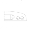 TBB 56000771 HOOD FRT. 8 LIGHT