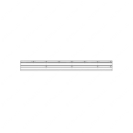 TBB 56001186 DRIP MOLDING,RIGHT S