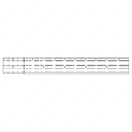 TBB 56001189 DRIP MOULDING,RH SID