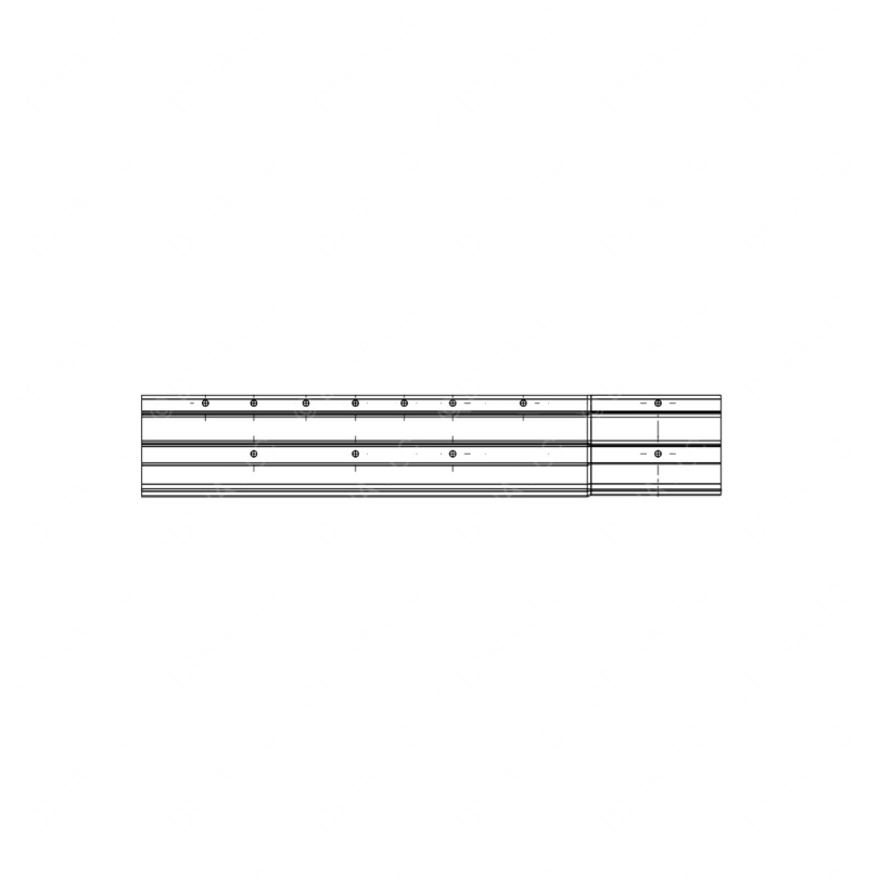 TBB 56001196 ROOF GUTTER 4WDO LS