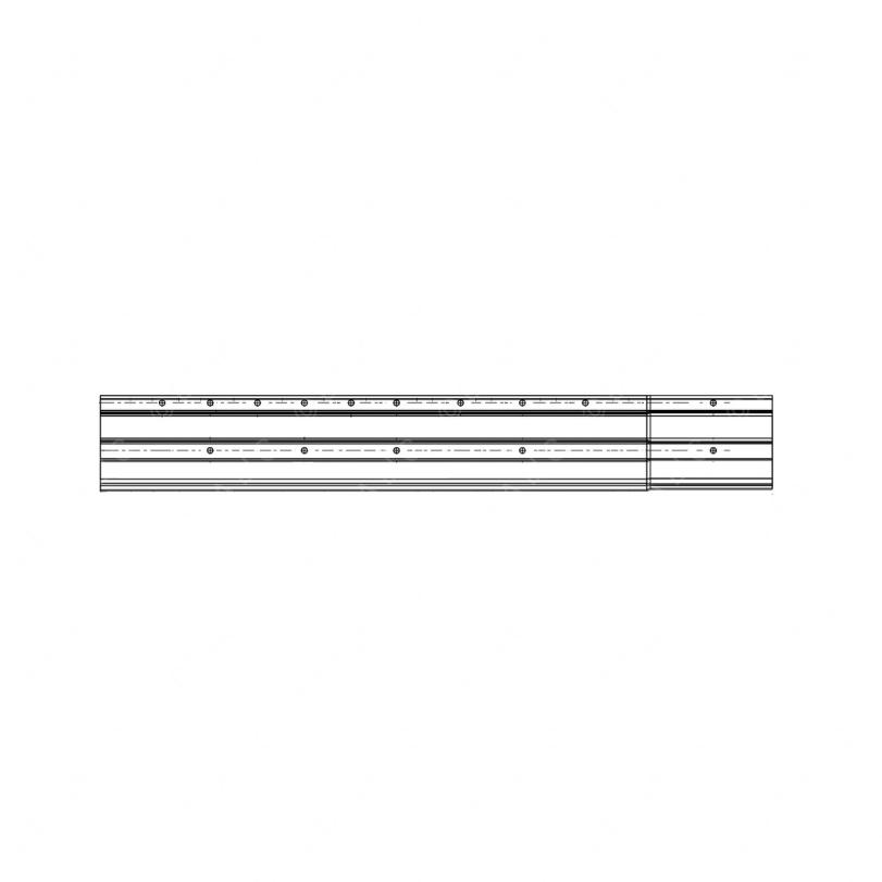 TBB 56001197 DRIP MOLDING,LEFT SI