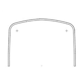 TBB 58002100 FALSE RAFTER REAR END 78IN HR