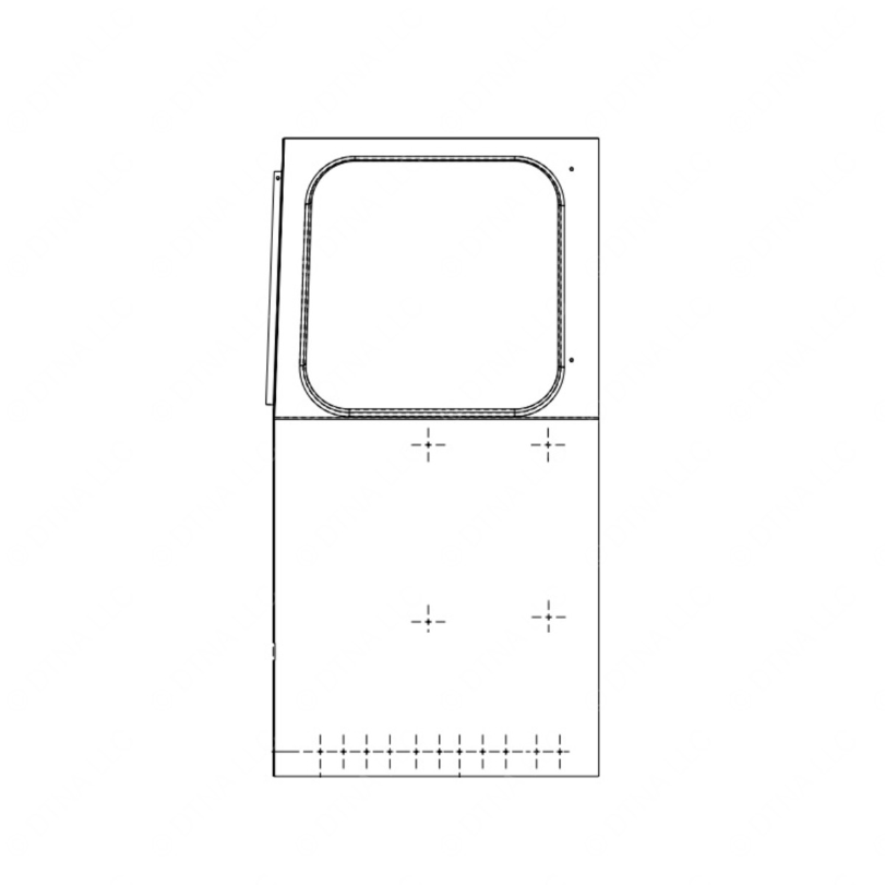 TBB 60003321 PANEL - RR END INT RS