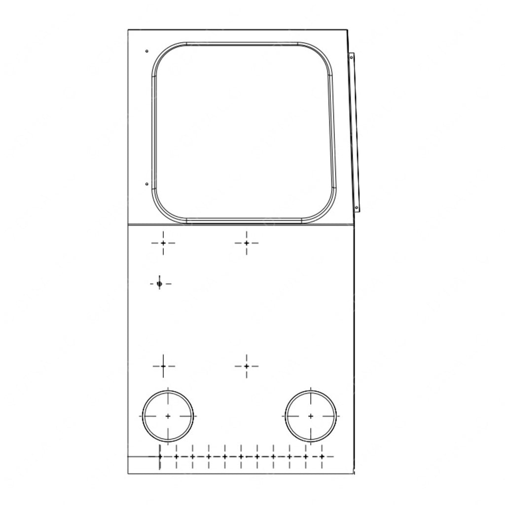 TBB 60640809 INT PANEL,RR,LH.FLOR