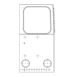 TBB 60640809 INT PANEL,RR,LH.FLOR