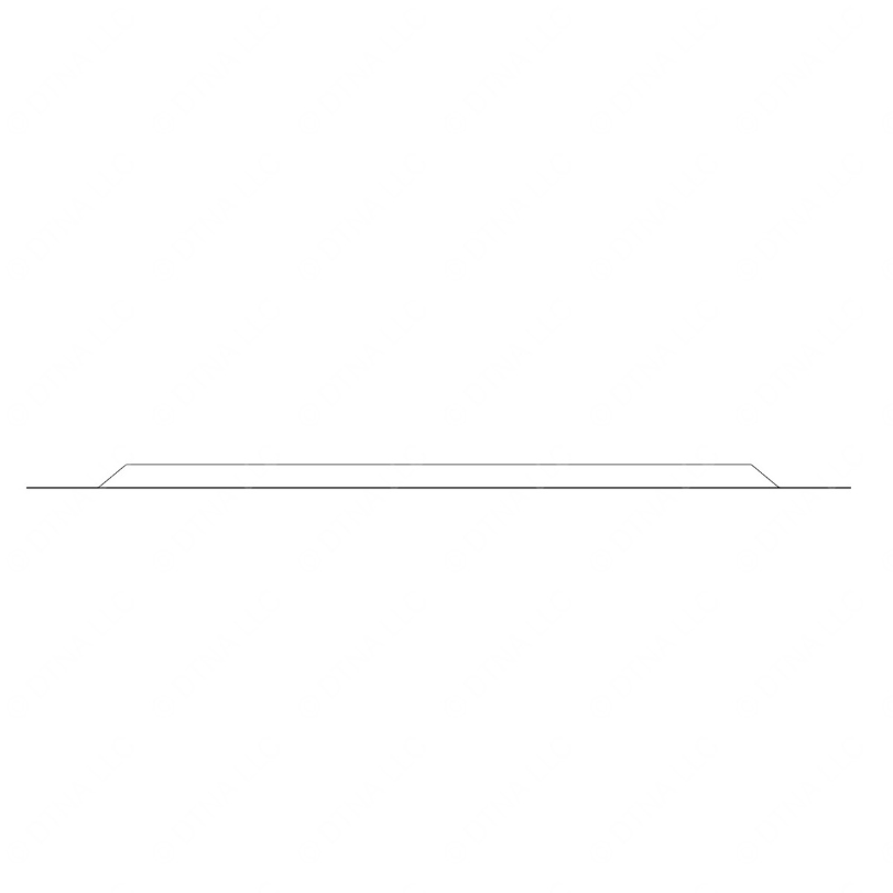 TBB 60641145 INNER MOLDING FLR COVERING W/H TRIM MINO