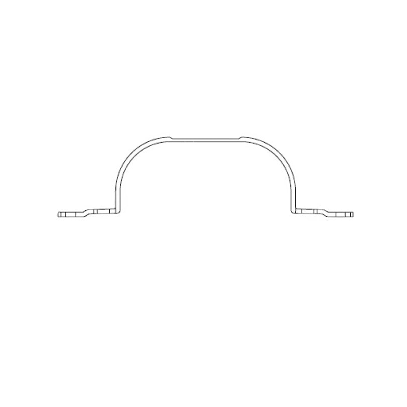 TBB 60641309 WINDOW HEADER TRIM CLIP,SATIN GLOSS GRAY