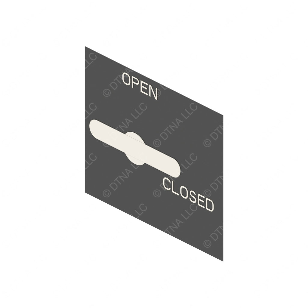 TBB 61130808 DECAL OPEN/CLOSED