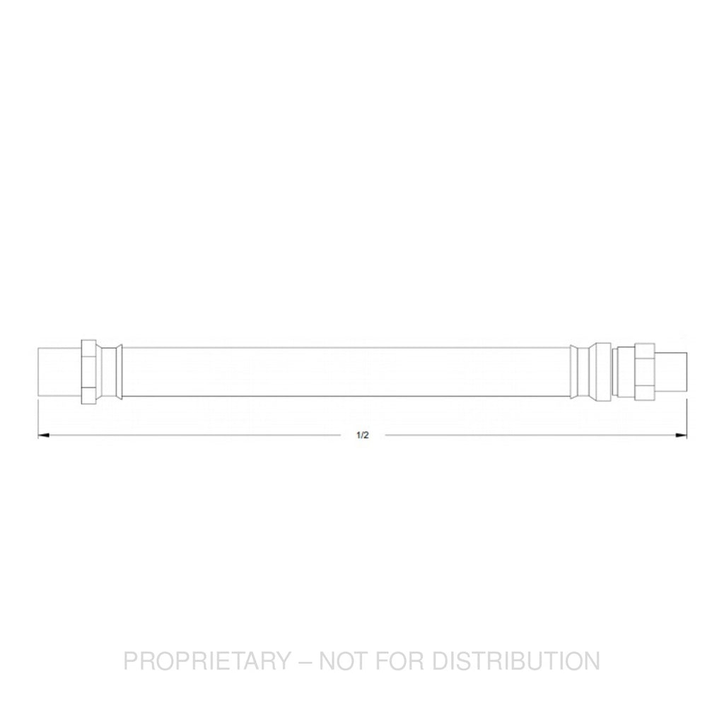 TBB 61130941 HOSE AY 1/2 ID AIR
