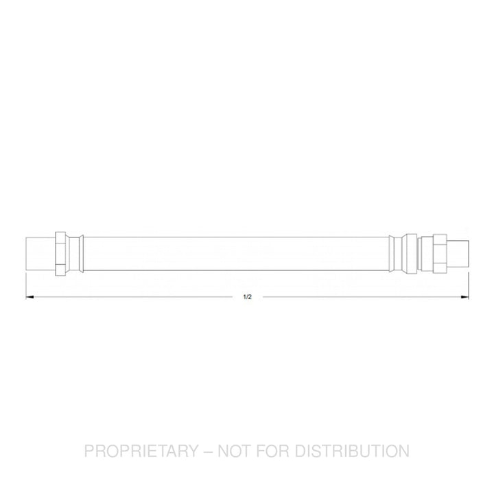 TBB 61130941 HOSE AY 1/2 ID AIR