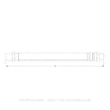 TBB 61131020 1/2IN HOSEASSY 1/2IN FIXEDEND & 3/8IN SW
