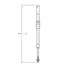 TBB 61180403 SHIFTER CABLE