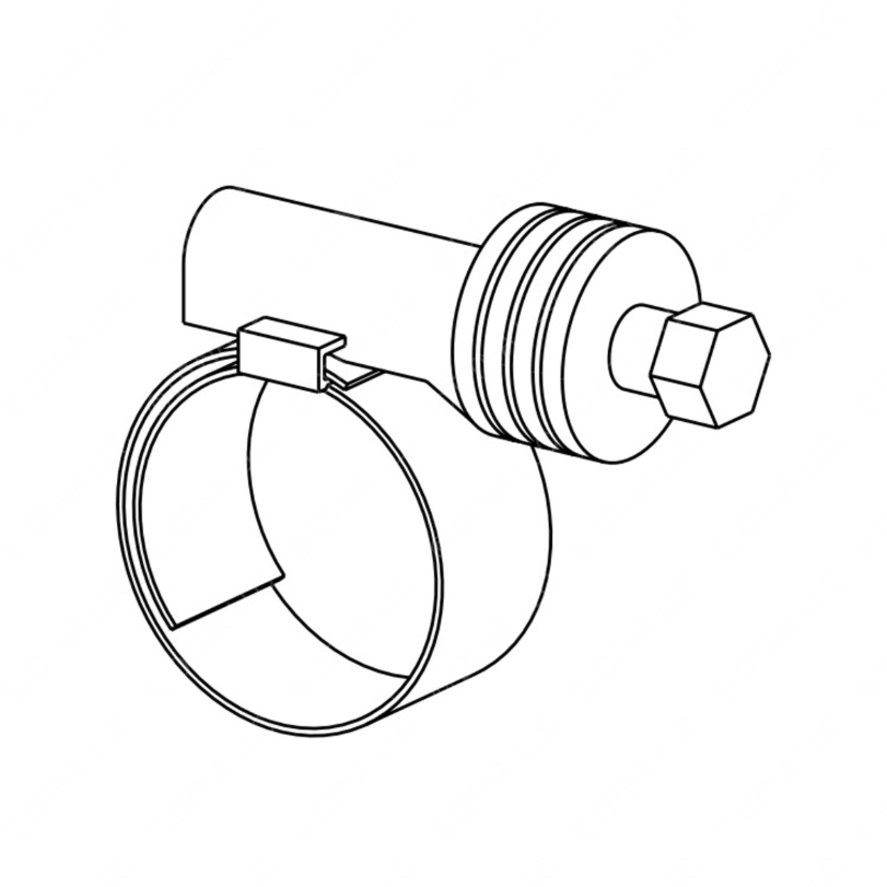 TBB 61190409 CLAMP-BAND SCREW,CON