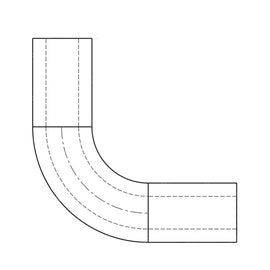 TBB 61190603 HOSE 90 DEG ELBOW