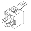 TBB 61200709 RELAY-CONTROL W/ MTG