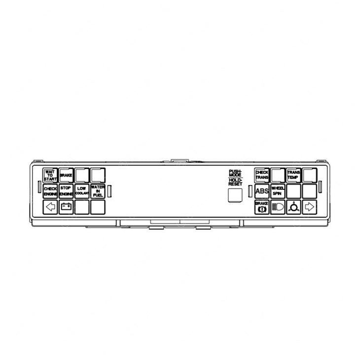 TBB 61202140 LIGHT BAR ASM METRIC WITH VOLTS ICU4 NGI