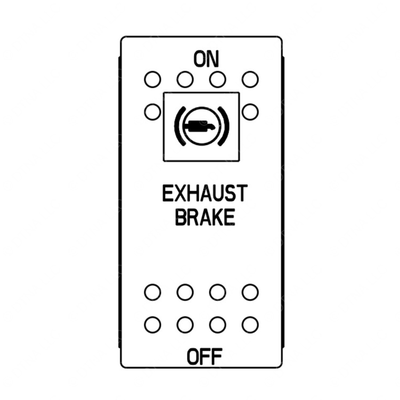 TBB 61202162 EXHAUST BRAKE SWITCH SPST