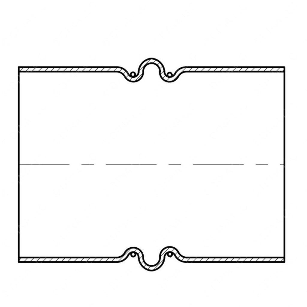 TBB 61230403 HOSE-HUMP,3 1/2 X 6