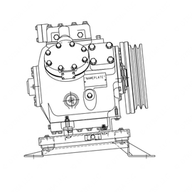 TBB 61230716 KIT A/C COMPRESSOR MOUNTING INCLUDES