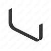 TBB 61270486 STRAP EXTRUDED RBR