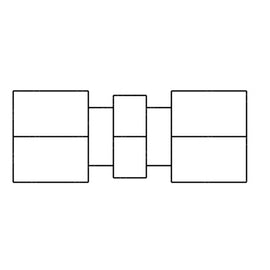 TBB 61270495 UNION 3/8 TUBE COMPRESSION SEAL