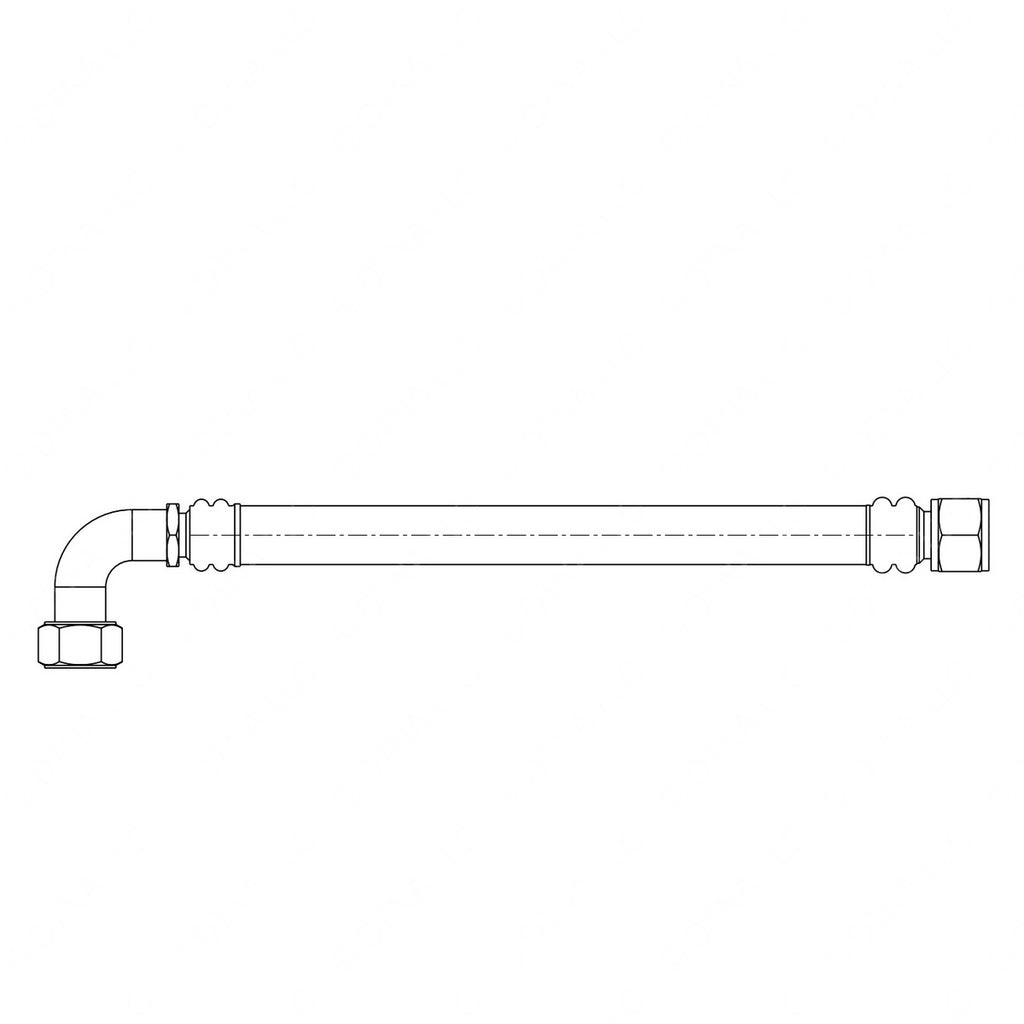 TBB 61280823 HOSE AY MOTOR TANK R