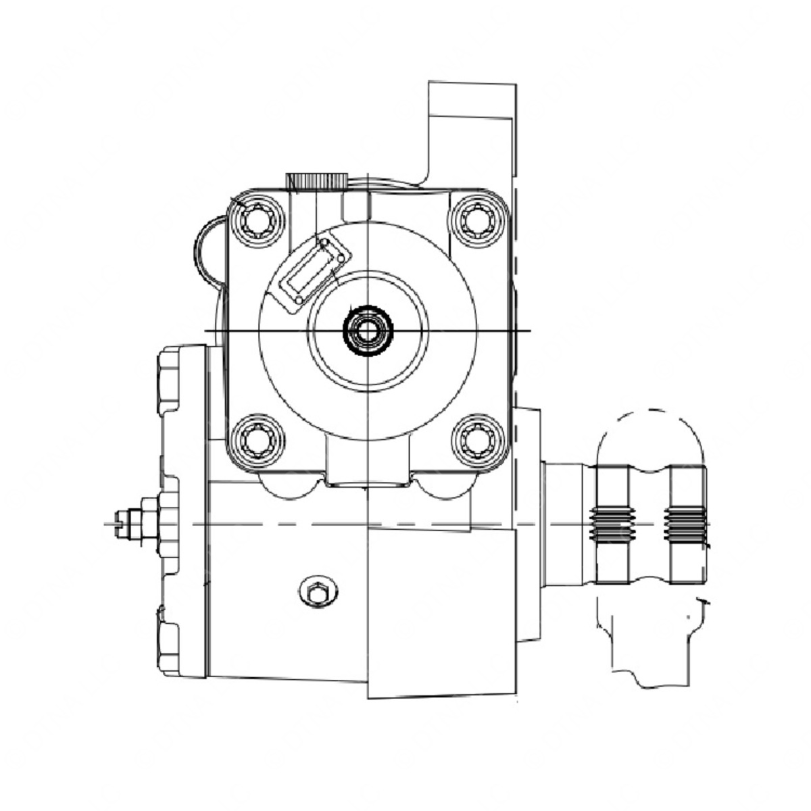 TBB 61320608 GEAR ASSY - POWER STEE