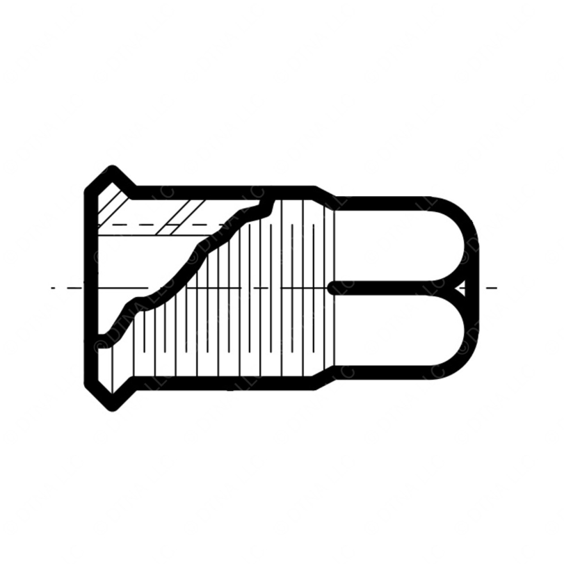 TBB 61340122 NUT, WHEEL - RH INNER C