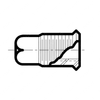 TBB 61340123 NUT - WHEEL - LH INNER C